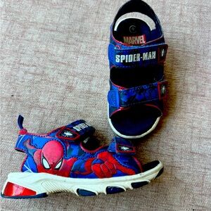Spider-Man light up sandals